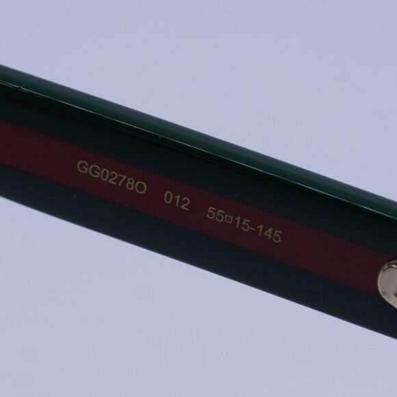 Gucci GG0278O 012 Eyeglasses Havana 55mm Rectangle Frame - Picture 8 of 11